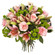 pink roses and lilies. Krasnodar