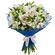 bouquet of white orchids. Krasnodar