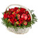 gift basket with strawberry. Krasnodar