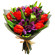 Bouquet of tulips and alstroemerias. Krasnodar